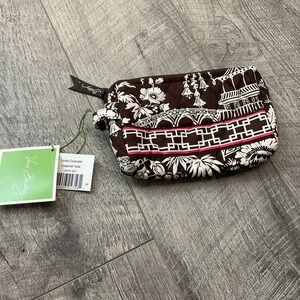 Vera Bradley Small Cosmetic Imperial Toile Makeup Bag Purse NWT